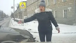 Женщины за рулем - "Сучка крашенная!" (часть 14) ★ Тематические подборки дтп