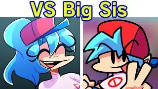 Friday Night Funkin - VS Big Sister FULL WEEK + Cutscenes (FNF Mod/Hard) (BF Sister)