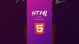 HTML Tricks I Bet You Didn't Know (Part 14) 