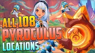 ALL 108 Pyroculus Locations (WITH TIMESTAMPS + DETAILED GUIDE!) Genshin Impact Natlan 5.0