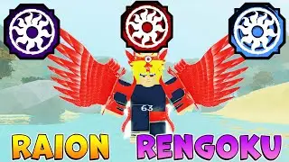 Шиндо Лайф обзор 2 форма Raion Rengoku Sengoku Azure 😱 Shindo Life Наруто Роблокс