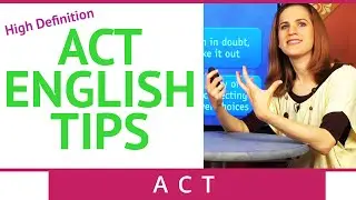 ACT English Tips and Strategies - Brightstorm ACT Prep
