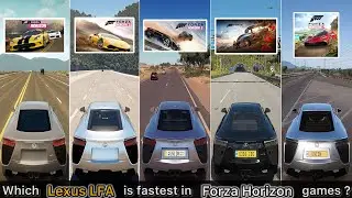 Lexus LFA in Forza Horizon, Forza Horizon 2, Forza Horizon 3, Forza Horizon 4, Forza Horizon 5