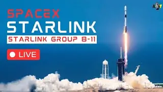[SCRUBBED]LIVE: SpaceX Starlink Group 8-11 Launch from Cape Canaveral with Direct to Cell Satellites