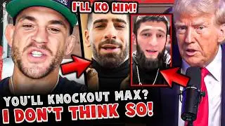 Donald Trump RESPONDS to Khamzat Chimaev! Dustin Poirier RESPONDS to Ilia Topuria! UFC 308