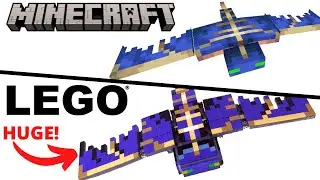 I Built a LEGO® Minecraft Phantom To Chase Steve!
