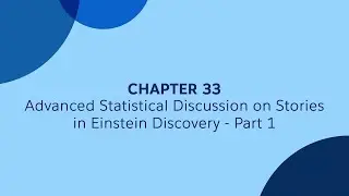 33 - Part 1 - Advanced Statistical Discussion on Stories in Einstein Discovery - Tableau CRM