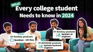 IIT Grads reveal TOP PLACEMENT SECRETS 🤯 | Advice, Get Job in 2024, Salary, Roadmap, Life at IIT