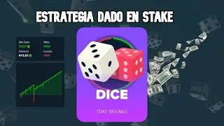 🔥 Estrategia DICE de Stake | 🤑 SEGURA Y GRANDES GANANCIAS