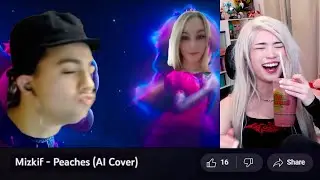 Mizkif sings for Peach and comes full circle - Emiru reacts