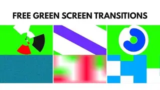 FREE Green Screen Transitions - After Effects, Premiere Pro, Final Cut Pro