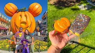 🎃 (MORE CANDY!) HALLOWEEN DAY AT DISNEYLAND 2024! | New Spooky Foods, Holiday Merch + MUCH MORE!