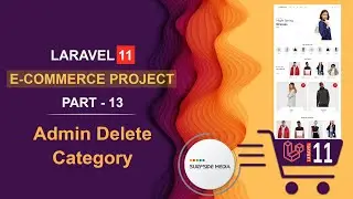 13. Laravel 11 E-Commerce Project - Admin Delete Category