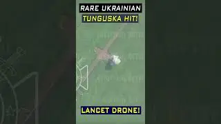 Tunguska Air Defense Hit by Lancet Loitering Munition 