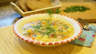 КАРТОФЕЛЬНЫЙ АЙНТОПФ (Eintopf). Густой картофельный суп с колбасками.