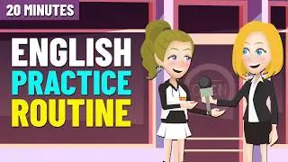 Practice Speaking & Listening with Real Conversations | Tips Improve English | Speak Like a Native