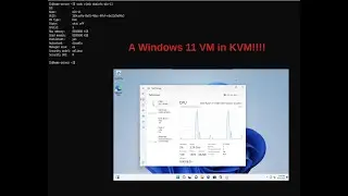 Windows 11 VM in KVM | Linux Virtualization