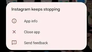 Fix Instagram Keeps Stopping Error in Android | Instagram Keeps Crashing 2023