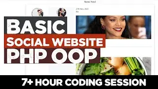 Simple social website with MVC Framework from scratch | Quick programming tutorial
