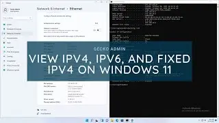 How To View IPv4, IPv6, And Fixed IPv4 On Windows 11