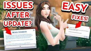 My Sims 4 Game is BROKEN? 2 EFFECTIVE WAYS TO fix ISSUES with new update! Sims 4 Update July 2021