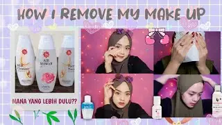 HOW I REMOVE MY MAKEUP | CARA PAKAI MILK CLEANSER DAN FACE TONIC VIVA YANG BENAR