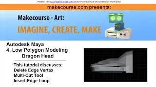 Modeling a Dragon Video 4: Cleaning Up the Polygon Model