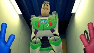 Poppy Playtime Chapter 1 [But Huggy Wuggy is Buzz Lightyear] - Poppy Playtime Mod (Toy Story)