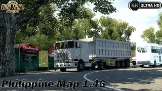 ETS2 Philippine Map Subic Bay Metropolitan Authority | INTERNATIONAL 9800 Truck Mod 1.46