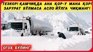 ТЕЗКОР! ЙПХ ОГОҲЛАНТИРДИ! ҚАМЧИҚДА АНА ҚОР-У МАНА ҚОР