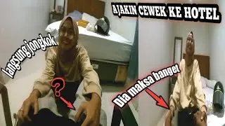 AJAKIN CEWEK KE HOTEL BEGINI ENDINGNYA || MOTOVLOG INDONESIA