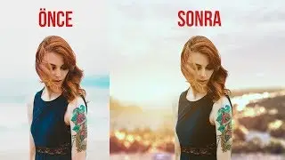 Adobe Photoshop Arka Plan Bulanıklaştırma | Bokeh Efekt Verme