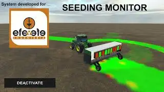 Seeding monitor and precision planting System made with Unity