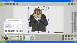 VideoScribe 1.3 создаем первую видео презентацию. Управление объектами