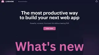 Laravel Livewire V3 - Whats New