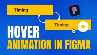 Create This COOL HOVER Animation In FIgma | Figma Tutorial