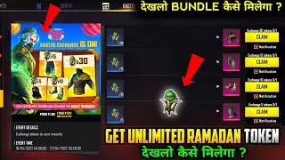 HOW TO GET RAMADAN MALE BUNDLE IN FREE FIRE NEW EVENT FREE FIRE RAMADAN TOKEN KESE MELEGA