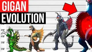 Evolution Of Gigan 1972-2023 | In one minute