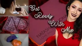 Get Ready With Me  Valentine's Day Edition Ft  Lush & Natasha Denona