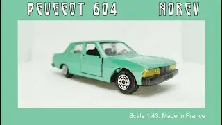 Peugeot 604 Norev Jet Car #diecast #miniatures #norev #jetcar #peugeot #oldcars #rarecars #raretoys