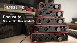 How To Choose a Focusrite Scarlett 3rd Gen Audio Interface - Features and Specifications