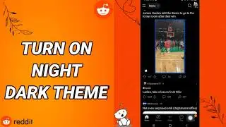 How To Turn On Night Dark Theme On Reddit App