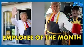 Trump Trolls Kamala With McDonalds Visit