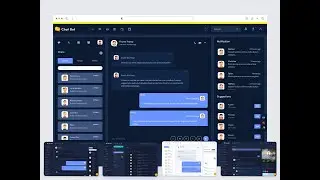 Chat Bot Admin - WebApp Template And Chat Web Application Kit