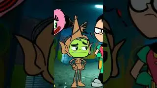 Teen Titans Go! transforms into Horror Game characters - Huggy Wuggy #FNAF - SETC #shorts