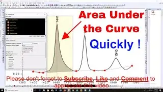 How to Calculate Area Under the Curve in Origin