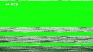 VHS Rewind Effect - 4K Green screen FREE high quality effects