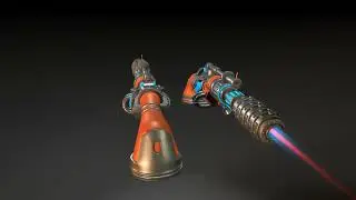 Sci-Fi Shotgun | Cinema 4D