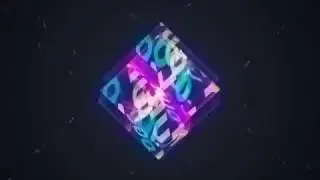 3D Magic Cube Logo Reveal After Effects Template
