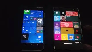 Windows Phone 10 in 2021 and launcher 10 on the Microsoft Surface Duo.